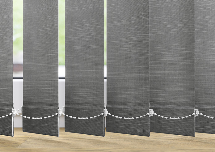 Amalfi, Bastille Grey - Vertical Blind Slats - Image 3